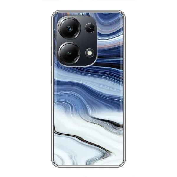 Чехол с рисунком «Светлый мрамор» для Xiaomi POCO M6 Pro Чехол с рисунком «Светлый мрамор» для Xiaomi POCO M6 Pro