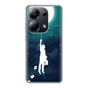 Чохол (ТПУ) з планетами на Xiaomi POCO M6 Pro (To The moon)