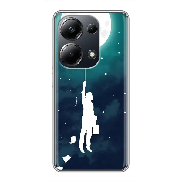 Чехол с рисунком «To The moon» для Xiaomi POCO M6 Pro