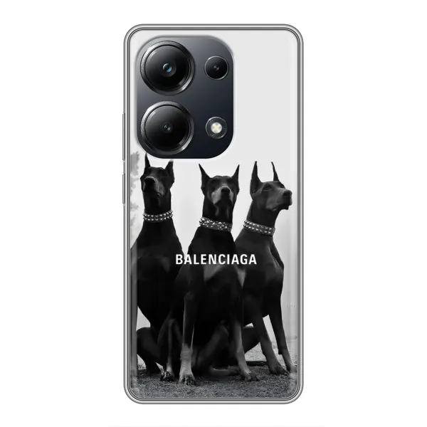 Чехол с рисунком «Три добермана» для Xiaomi POCO M6 Pro Чехол с рисунком «Три добермана» для Xiaomi POCO M6 Pro
