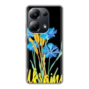 Чохол на Xiaomi POCO M6 Pro (Український дизайн) (Україна в квітах)