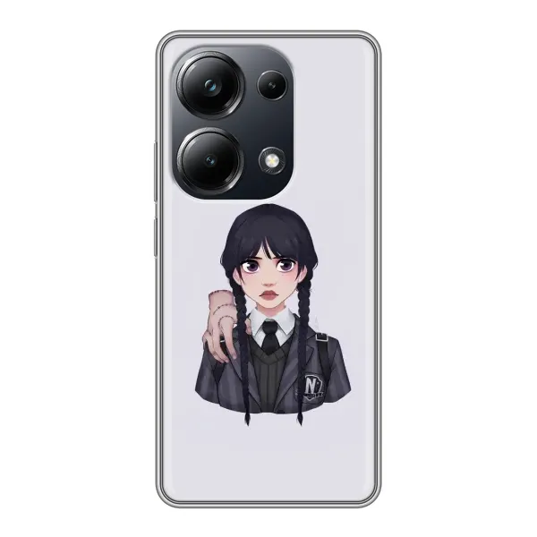 Чехол с рисунком «Вещь Венсдей» для Xiaomi POCO M6 Pro Чехол с рисунком «Вещь Венсдей» для Xiaomi POCO M6 Pro