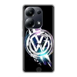 Чехол "Фольксваген" для Xiaomi POCO M6 Pro (Volkswagen на черном)