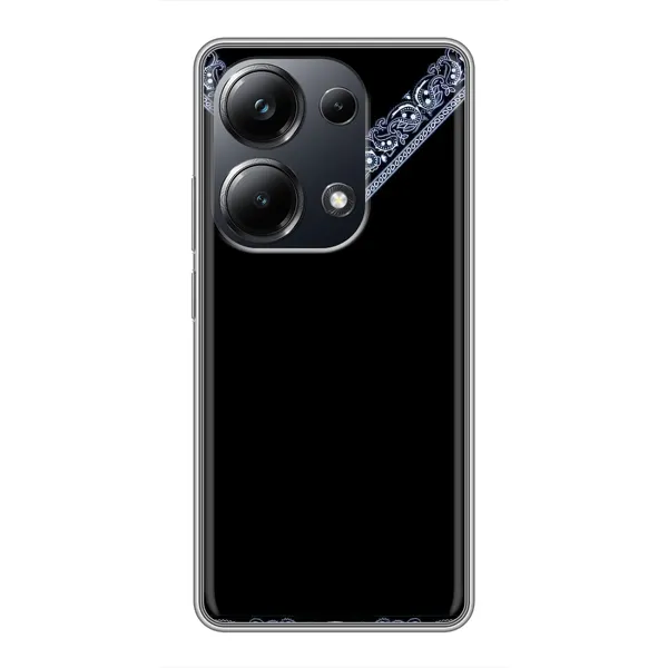 Чехол с рисунком «Воротник вышиванки» для Xiaomi POCO M6 Pro Чехол с рисунком «Воротник вышиванки» для Xiaomi POCO M6 Pro
