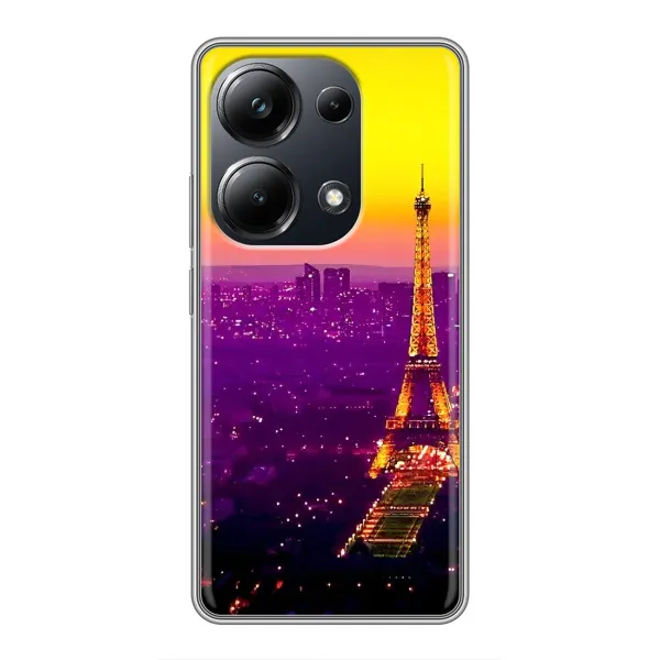 Чехол с рисунком «Яркая башня» для Xiaomi POCO M6 Pro Чехол с рисунком «Яркая башня» для Xiaomi POCO M6 Pro
