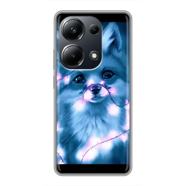 Чехол с рисунком «Яркая Лиса» для Xiaomi POCO M6 Pro Чехол с рисунком «Яркая Лиса» для Xiaomi POCO M6 Pro