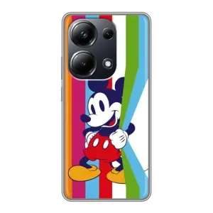 Чехлы с принтом Микки Маус на Xiaomi POCO M6 Pro (Яркий Микки)