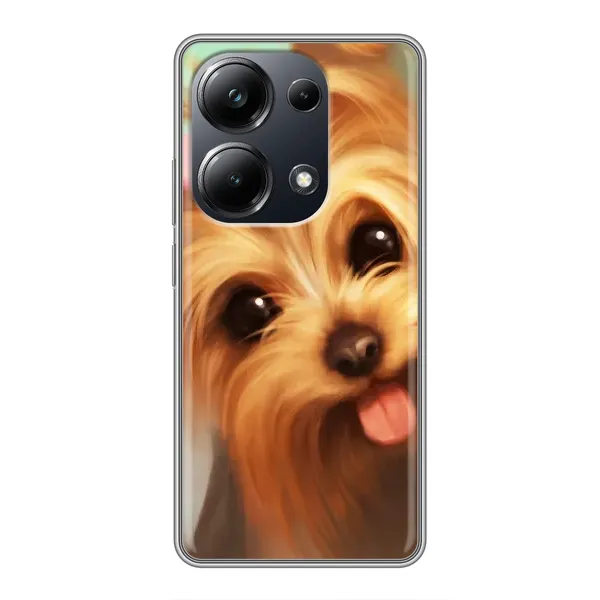 Чехол с рисунком «Йоршенский терьер» для Xiaomi POCO M6 Pro Чехол с рисунком «Йоршенский терьер» для Xiaomi POCO M6 Pro