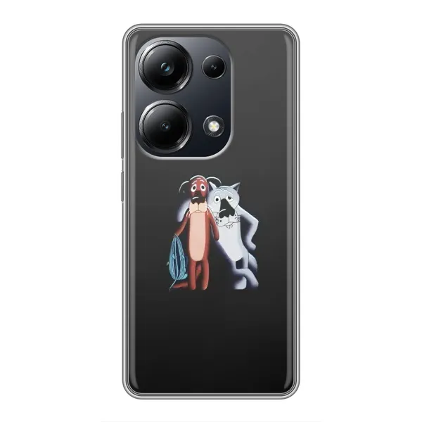 Чехол с рисунком «Шо, опять» для Xiaomi POCO M6 Pro