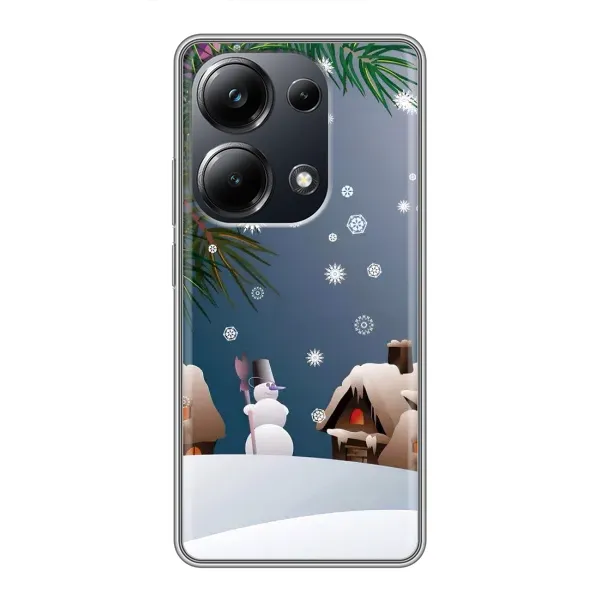 Чехол с рисунком «Зима» для Xiaomi POCO M6 Pro Чехол с рисунком «Зима» для Xiaomi POCO M6 Pro
