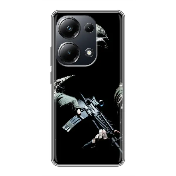 Чехол с рисунком «ЗСУ снайпер» для Xiaomi POCO M6 Pro
