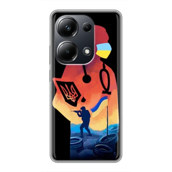 Чехол с рисунком «ЗСУ Врач» для Xiaomi POCO M6 Pro
