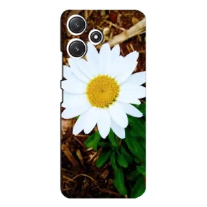 Чохол з ромашками на Xiaomi POCO M6 (Біла ромашка)