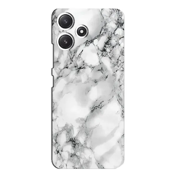Чехол с рисунком «Белый мрамор» для Xiaomi POCO M6 Чехол с рисунком «Белый мрамор» для Xiaomi POCO M6