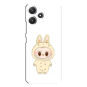 Чехол с принтом Лабубу для Xiaomi POCO M6 (Бежевый Лабубу)