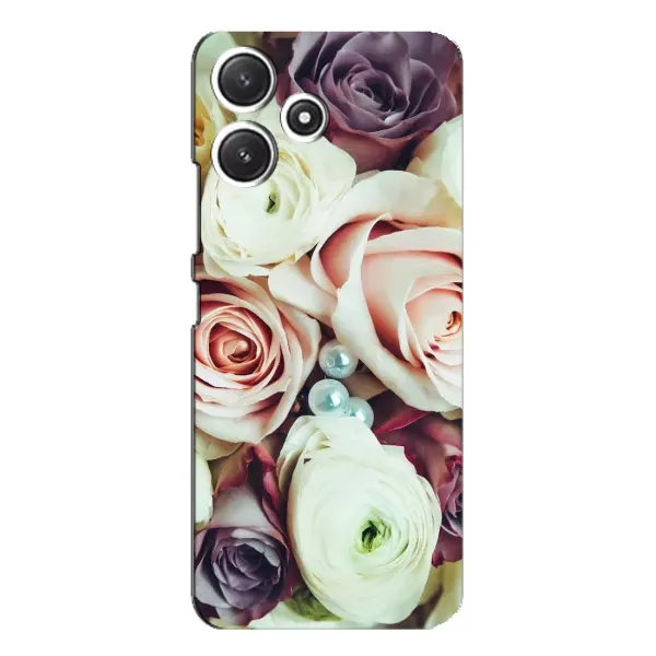 Чехол с рисунком «Букет РОЗ» для Xiaomi POCO M6 Чехол с рисунком «Букет РОЗ» для Xiaomi POCO M6