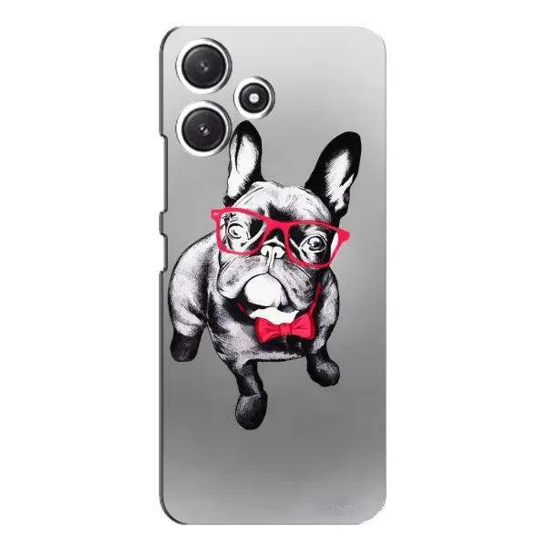 Чехол с рисунком «Бульдог в очках» для Xiaomi POCO M6 Чехол с рисунком «Бульдог в очках» для Xiaomi POCO M6