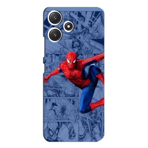 Силиконовый Чехол для Xiaomi POCO M6 (Человек Паук)