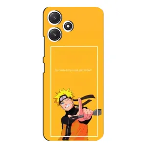 Чохли з принтом НАРУТО на Xiaomi POCO M6 (Даттебайо)