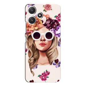 Чохол з картинкою Модні Дівчата Xiaomi POCO M6 (Дівчина в окулярах)