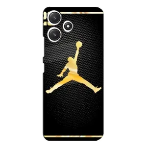 Силиконовый Чехол Nike Air Jordan на Поко М6 (Джордан 23)