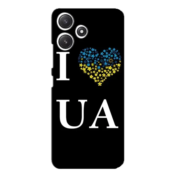 Чехол с рисунком «I Love UA» для Xiaomi POCO M6 Чехол с рисунком «I Love UA» для Xiaomi POCO M6