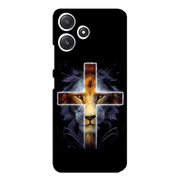 Чехол с рисунком «Иисус Лев» для Xiaomi POCO M6 Чехол с рисунком «Иисус Лев» для Xiaomi POCO M6