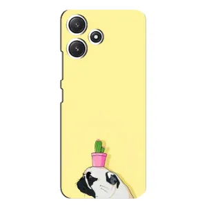 Чехол с рисунком «Кактус на голове» для Xiaomi POCO M6