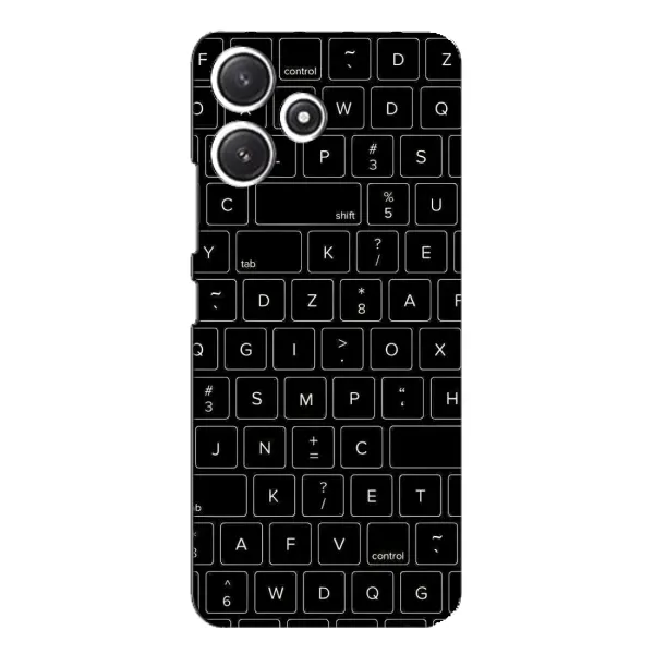 Чехол с рисунком «Клавиатура» для Xiaomi POCO M6 Чехол с рисунком «Клавиатура» для Xiaomi POCO M6
