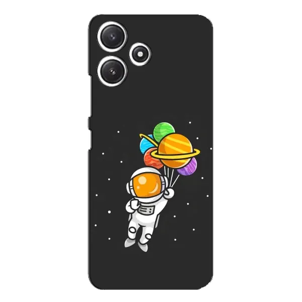 Чехол с рисунком «Космонавт с шариками» для Xiaomi POCO M6 Чехол с рисунком «Космонавт с шариками» для Xiaomi POCO M6