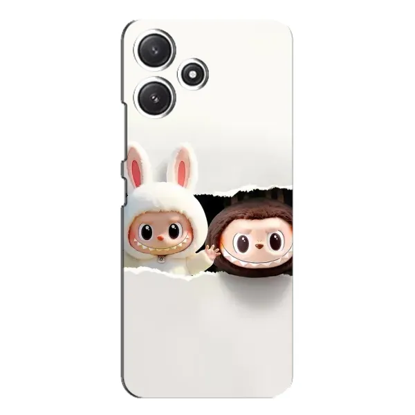 Чехол с рисунком «Фигурки Labubu» для Xiaomi POCO M6 Чехол с рисунком «Фигурки Labubu» для Xiaomi POCO M6