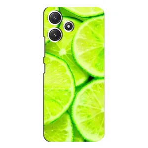 Чохол з зображенням смачної їжі для Xiaomi POCO M6 (Лайм)