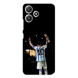Чехлы Лео Месси Аргентина для Xiaomi POCO M6 (Лео Чемпион)