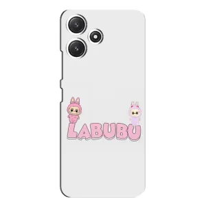 Чехол с принтом Лабубу для Xiaomi POCO M6 (Логотип Лабубу)
