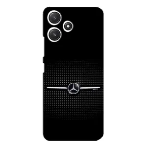 Силиконовый бампер с картинкой машины на Xiaomi POCO M6 (Mercedes)