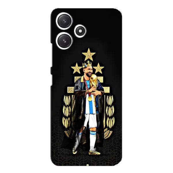 Чехол с рисунком «Месси король» для Xiaomi POCO M6
