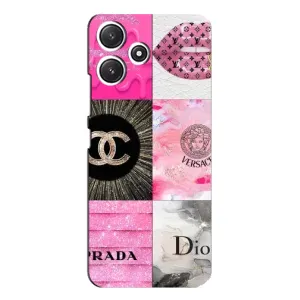 Чохол (Dior, Prada, YSL, Chanel) для Xiaomi POCO M6 (Модніца)