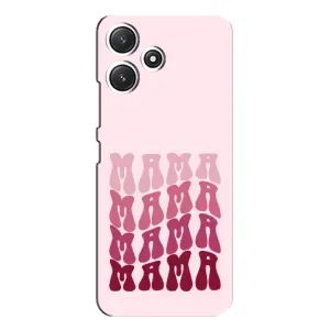 Чехол с рисунком «Надпись мама» для Xiaomi POCO M6