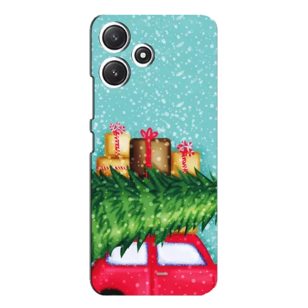 Чехол с рисунком «Новогодние подарки» для Xiaomi POCO M6