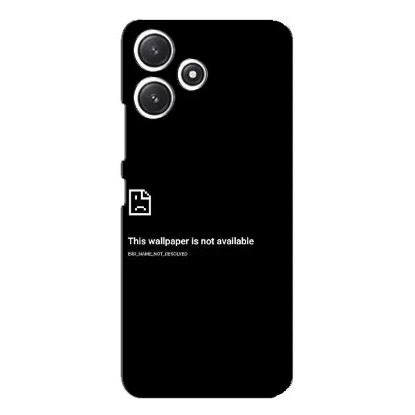 Чехол с рисунком «Ошибка» для Xiaomi POCO M6 Чехол с рисунком «Ошибка» для Xiaomi POCO M6