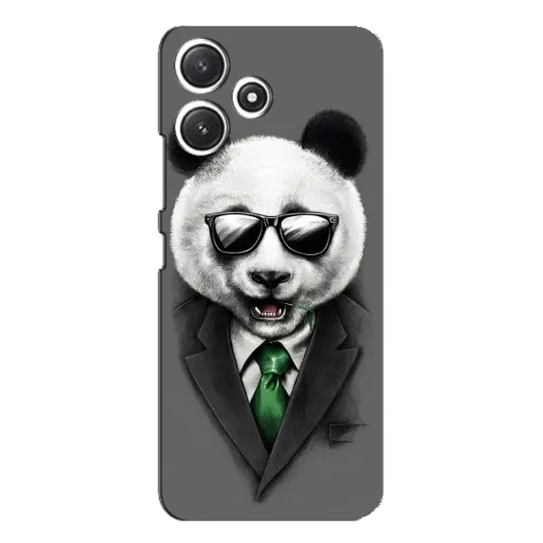Чехол с рисунком «Панда в очках» для Xiaomi POCO M6 Чехол с рисунком «Панда в очках» для Xiaomi POCO M6