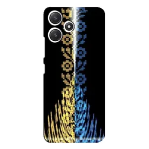 Силіконовый Чохол на Xiaomi POCO M6 (Патріотична вишиванка)