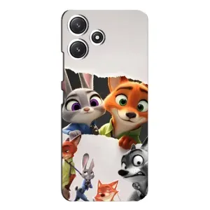 Силіконовий чохол з принтом Зоотрополіс для Xiaomi POCO M6