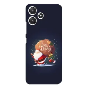 Чехол Санта Клаус для Xiaomi POCO M6 (Подарки от Санты)