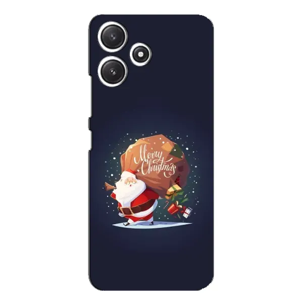 Чехол с рисунком «Подарки от Санты» для Xiaomi POCO M6