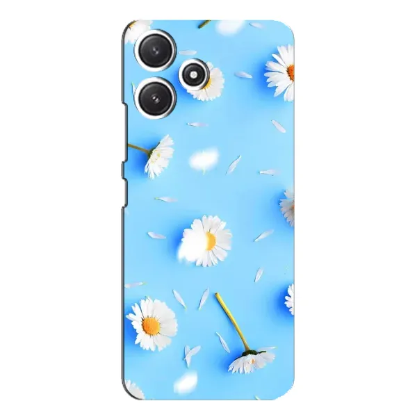 Чехол с рисунком «ромашки на голубом» для Xiaomi POCO M6