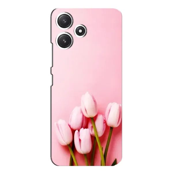 Чехол с рисунком «Розовые тюльпаны» для Xiaomi POCO M6 Чехол с рисунком «Розовые тюльпаны» для Xiaomi POCO M6