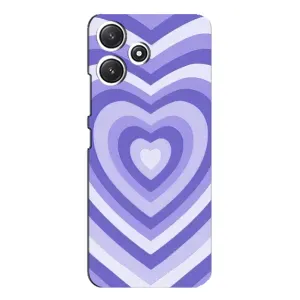 Чохли з тематикою "Маленькі Сердчеки" на Xiaomi POCO M6 (Серце фіолет)