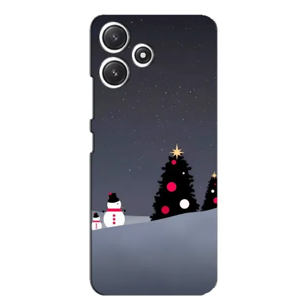 Чехол с рисунком «Снеговички» для Xiaomi POCO M6