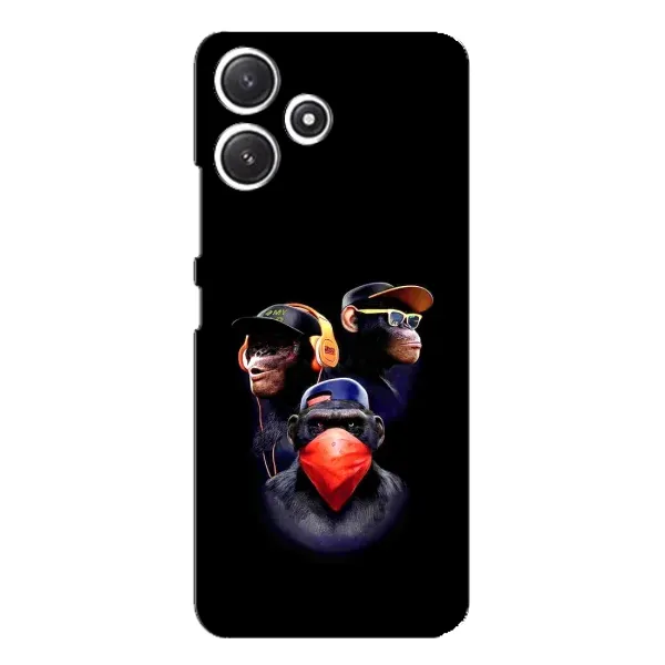 Чехол с рисунком «Три обезьяны» для Xiaomi POCO M6 Чехол с рисунком «Три обезьяны» для Xiaomi POCO M6